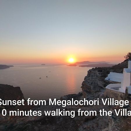 Aidos Villa Santorini Megalochori  Zewnętrze zdjęcie